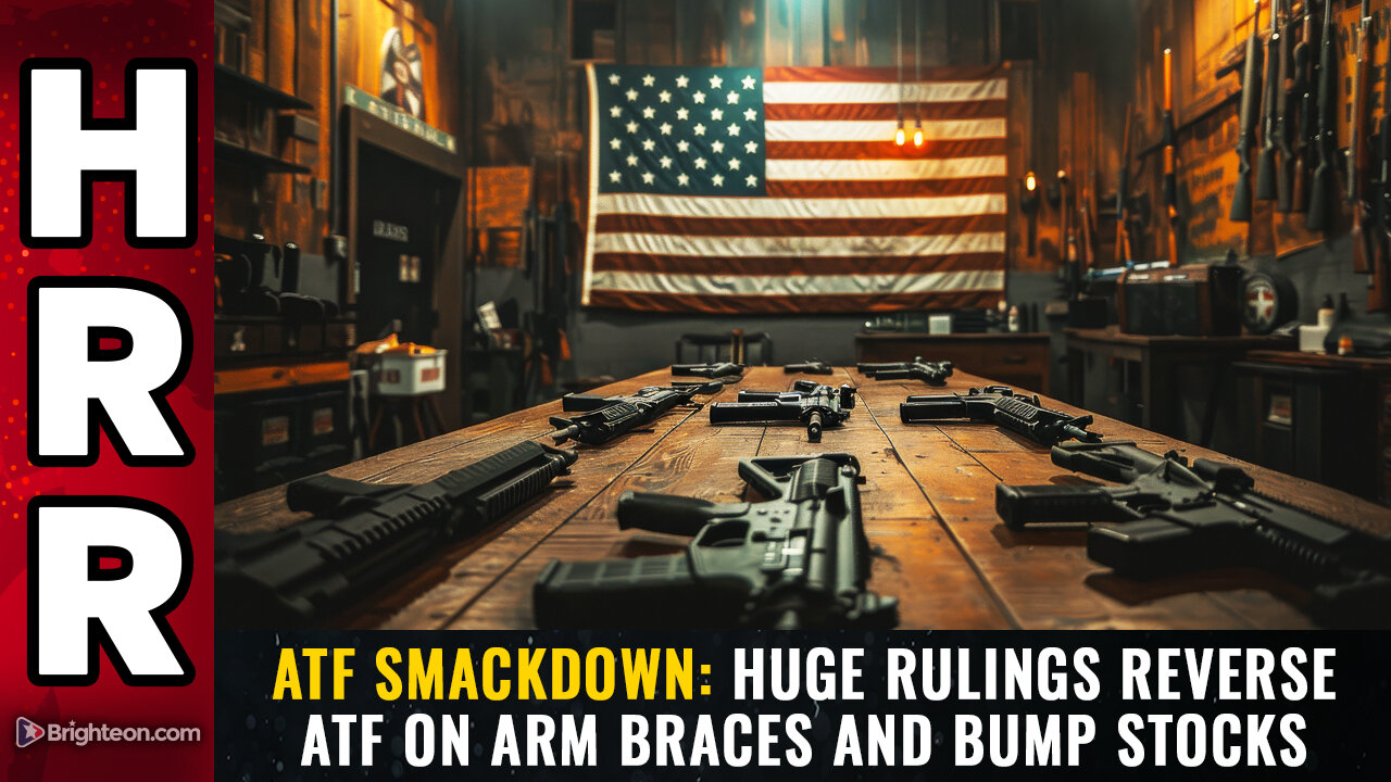 ATF SMACKDOWN Huge rulings reverse ATF on arm braces and bump stocks