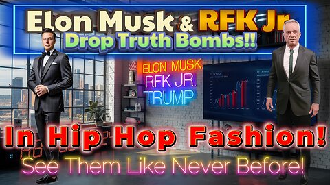 Elon Musk & RFK Jr. Drop Truth Bombs In Hip Hop Fashion Joining Trump’s Team With Style!