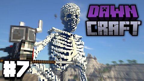 DawnCraft Souls-Like Minecraft Gameplay Walkthrough Part 7 (4K HDR) (RTX 4090) (i9 13900KF DDR5)