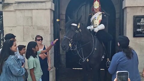 These tourist's have no idea #horseguardsparade