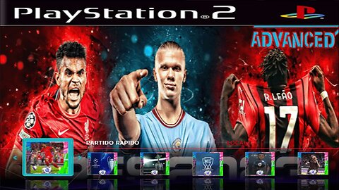 NOVO ! PES 2023 PS2 ADVANCED LANÇAMENTO EDITOR LETO