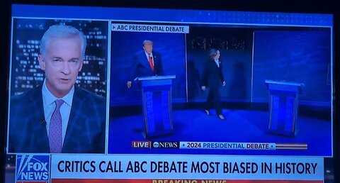 ABC's 3-on-1 Debate against Trump. Shameful.