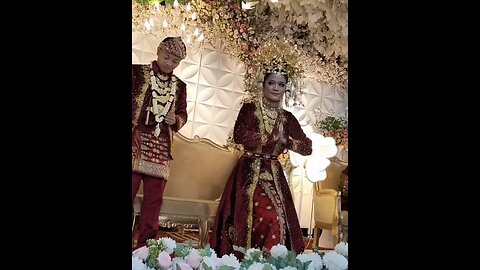 Pengantin Cantik dan Anggun Menari Pagar Pengantin Palembang #shorts #short #shortvideo