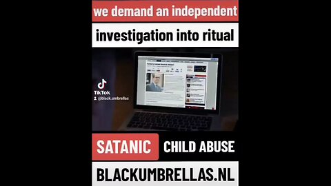 WE DEMAND AN İNDEPENDENT INVESTIGATION ON SATANIC RITUAL CHILD ABUSE