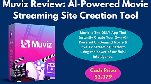 Muviz Review: AI-Powered Movie Streaming Site Creation Tool