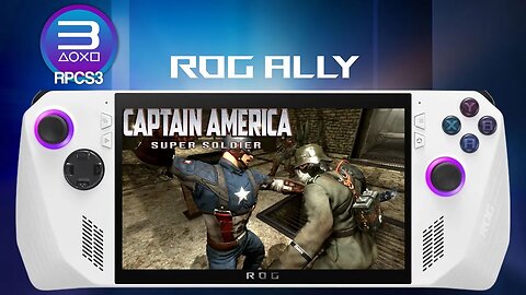 Captain America: Super Soldier (RPCS3) PS3 Emulation | ROG Ally