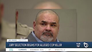 Jury selection begins in trial for accused cop killer