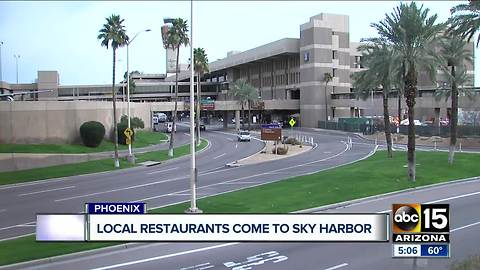 More local restaurants coming to Phoenix Sky Harbor International Airport