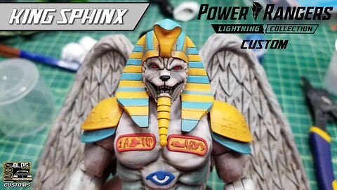 Mighty Morphin Power Rangers Lightning Collection King Sphinx Custom