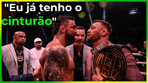 Conor Mcgregor ENCARA e conversa Mike Perry BKFC da opinião sobre o esporte Vem buscá-lo aqui, bebê.