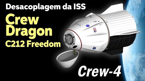 DESACOPAGEM DA CREW DRAGON USCV4 DA ISS