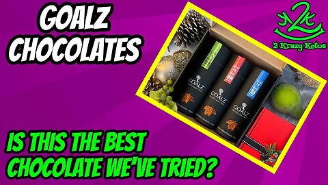 Goalz Chocolate review | What is the best keto friendly chocolate?