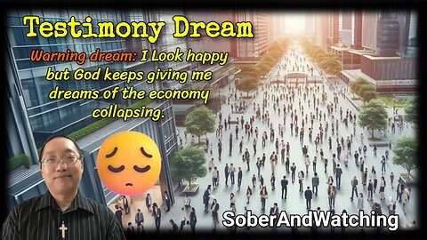 Prophetic Dream End-Times The Coming Economic Slowdown & Collapse July - 2024