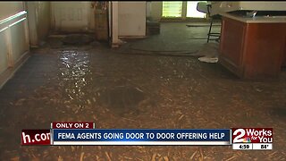 FEMA going door to door offering help