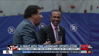 Sports legends give back