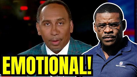 Stephen A Smith BREAKS SILENCE on Michael Irvin Case! ESPN Host EMOTIONAL over NFL HOF!