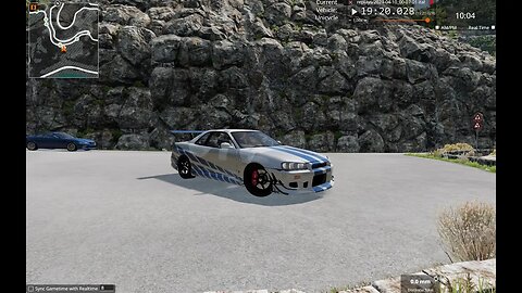 BeamNG, Tributo Paul Walker, Nissan Skyline R34, Velocidade Furiosa 7