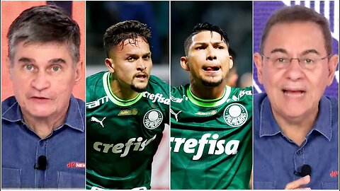 "O Palmeiras CONVENCEU! METEU 4, teve a MELHOR CAMPANHA da Libertadores DE NOVO e..." VEJA DEBATE!