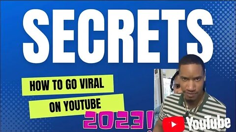 #chosenones secrets🤫on how to go viral on #youtube in 2023/just do it