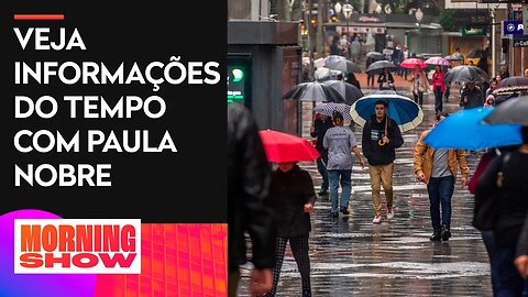 Ciclone deve provocar chuva, ventos e granizo no Sul, com reflexos no Sudeste