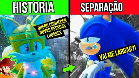 O PIOR do SONIC MUNDO ABERTO 😡 - Historia de Sonic Frontiers | Rk Play