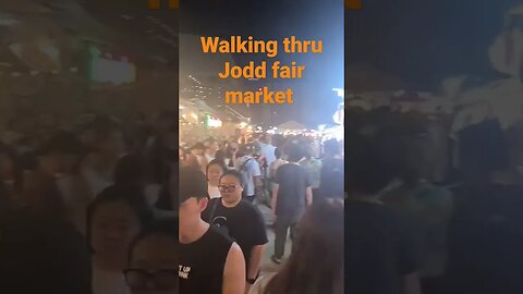 Walking thru Jodd fair market #shortsvideo #shorts #walking #bangkok