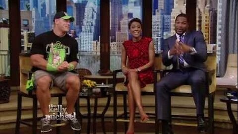 John Cena talks about Nikki Bella on LIVE with Kelly and Michael