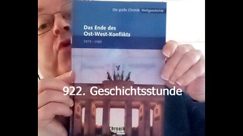 922. Stunde zur Weltgeschichte - 04.10.1986 bis 31.12.1986