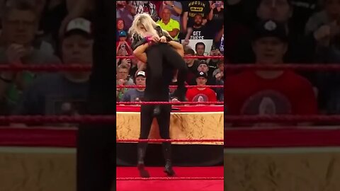 Ronda rousey shows her strength with a powerbomb ! WWE moments #shorts