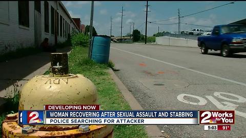 Woman recovers from sexual assault and stabbing