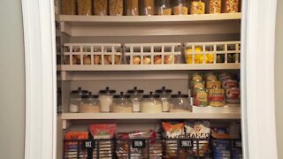 Creating an organized pantry