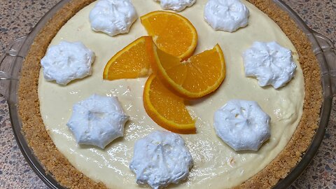 Orange Creamsicle Pie