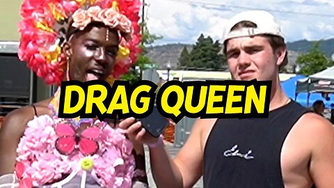 INTERVIEW WITH A DRAG QUEEN (PRIDE PARADE)