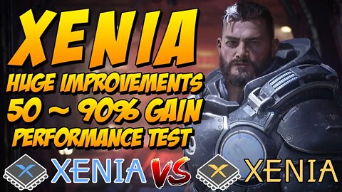 XENIA Huge Performance Gain | Xenia Canary vs Xenia Master | Performance Test in 10 Games