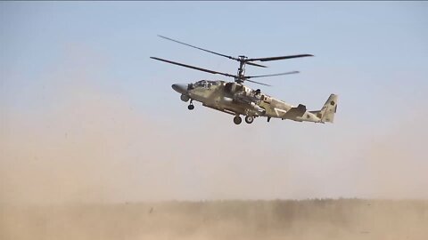 ★★★ Russian helicopter crews carry out tasks during the special military operation