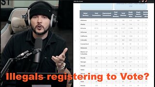 Tim Pool exposes, non citizens are registering to vote.