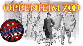 Underground Metal Detecting at the long gone Oppenheim Zoo in Niagara Falls, NY