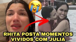 RHITA POSTA MOMENTOS VIVIDOS COM JULIA BRITZ 😥😭😭