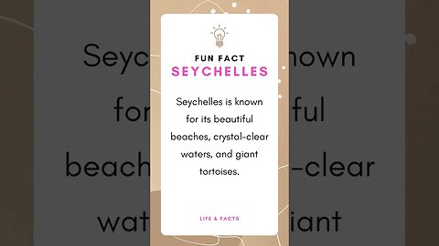 Fun Facts Seychelles