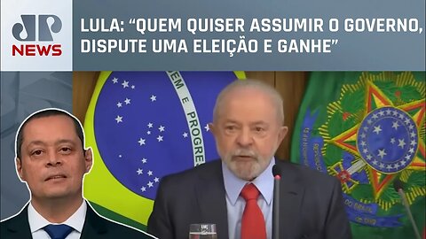 Lula: "Garantia da Lei e da Ordem permitiria golpe em Brasília"; Serrão comenta