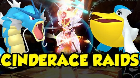 POKEMON SCARLET AND VIOLET CINDERACE RAIDS - 7 Star Raid Event