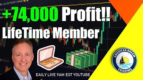 Massive $74,000 Profit Lifetime Member Stock Market Profits