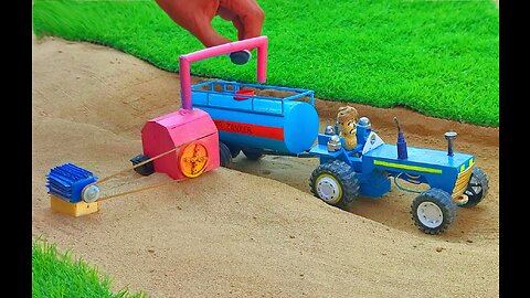 Most creative science project || tractor cartoon || science project