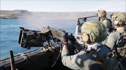 Special Warfare Boat Operators Conduct Live-Fire Exercises off the Coast of San Clemente Island