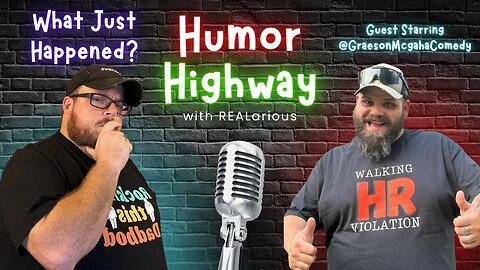 Thanksgiving Controversies Unwrapped! REALarious and Graeson McGaha on Humor Highway 🦃😂