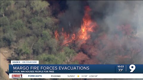 Pinal County residents asked to evacuate due to wildfire