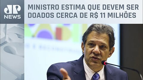 Haddad determina que Receita selecione produtos apreendidos para doar ao litoral norte de SP