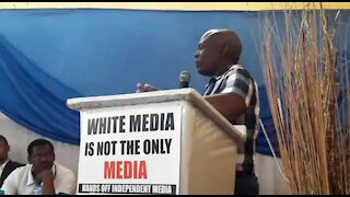 SOUTH AFRICA - Johannesburg - Support for Sekunjalo Independent Media (videos) (nmW)