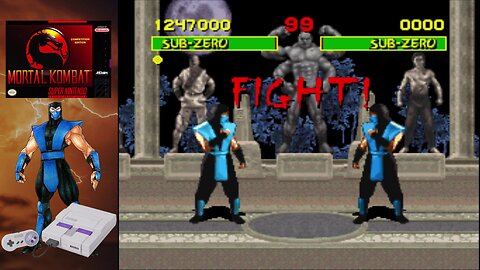 Mortal Kombat (Super Nintendo) - Sub-Zero Finishing move glitch