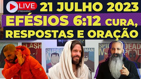 LIVE - NOSSA LUTA NÃO É CARNAL, MAS ESPIRITUAL